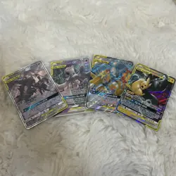Quadruple Tag Team Pokemon Card Bundle Super Rare TCG - Image 1