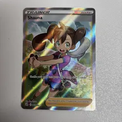 Pokemon Cards Shauna 263/264 Fusion Strike Rare Ultra NM - Image 1
