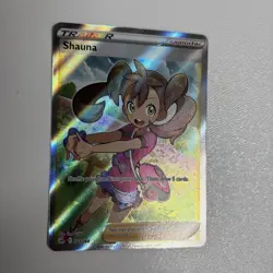 Pokemon Cards Shauna 263/264 Fusion Strike Rare Ultra NM - Image 2