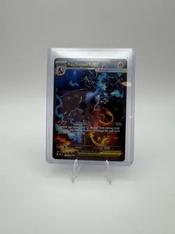 Mega Charizard X EX Full Art Holo 360 HP Pokemon Card 125/094 Phantasmal Flames - Image 1