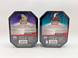 2x POKEMON TRADING CARD GAME TRIPLE WHAMMY TINS DARKRAI & TYRANITAR SEALED - Image 2