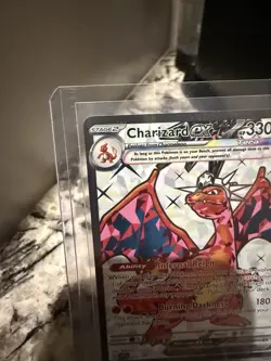 Pokemon TCG Charizard EX SVP056 Black Star Holo Promo Card NM/M Condition - Image 2