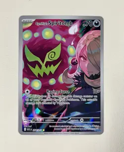 Cynthia's Spiritomb 244/217 Ascended Heroes Full Art Ultra Rare Pokemon Card NM - Image 1