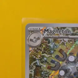 Pokemon Magneton Holo Promo Card 159 SV Scarlet & Violet 100 HP Electric Ball - Image 2