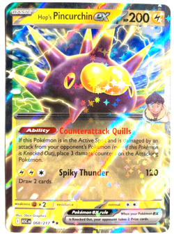 Pokemon Pinchurchin ex DBL Rare + FREE extra Rare card! - Image 1