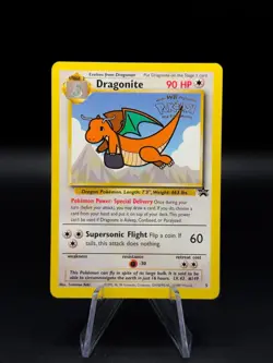 Dragonite Promo No. 5 – WOTC Black Star Promo – Vintage 1999 Pokemon TCG Card - Image 1