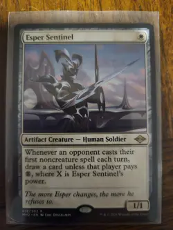 Magic the Gathering Esper Sentinel Modern Horizons 2, Regular Rare - Image 1