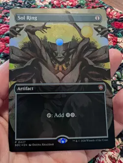 Sol Ring (Borderless) Commander: Secrets of Strixhaven Foil - Image 1