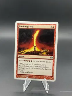Seething Song 9th Edition Regular MTG #216 HP - Image 1