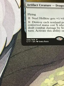 C6014 MAGIC MTG MYSTERY BOOSTER STEEL HELLKITE #225 NM RARE - Image 4