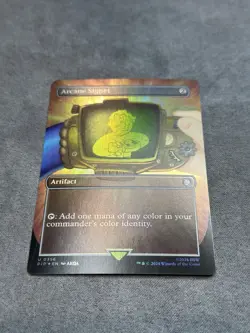 MTG Arcane Signet #356 (Borderless) Universes Beyond: Fallout Set Foil - Image 4