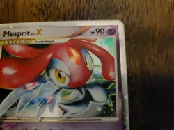 Pokemon TCG Mesprit LV.X 143/146 Legends Awakened Holo Lightly Played - Image 3