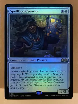 Spellbook Vendor Wilds of Eldraine Foil - Image 1