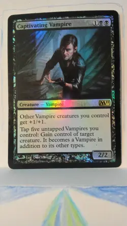 Captivating Vampire *FOIL *Core Set 2011/M11 #87/249 *LP *MTG - Image 1
