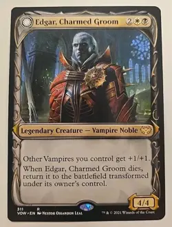 Edgar, Charmed Groom (Showcase) Innistrad: Crimson Vow MTG Regular Near Mint - Image 1