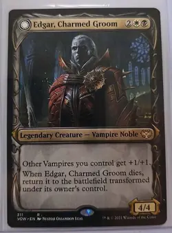 Edgar, Charmed Groom (Showcase) Innistrad: Crimson Vow MTG Regular Near Mint - Image 3