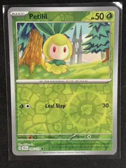 Pokemon - Petilil 006/159 - Journey Together Reverse Holo - NM - Image 1