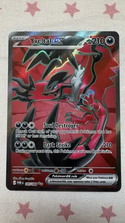 Yveltal ex 105/088 Perfect Order Holo Double Rare Pokemon TCG Card - Image 1