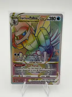 Origin Forme Palkia (VSTAR Secret Rare) Pokemon 192/189 Astral Radiance NM - Image 1