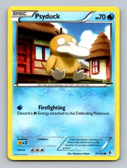 Psyduck 33/149 Common Boundaries Crossed Pokemon Lightly Played - Image 1