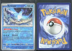 ARTICUNO 144/165 R 151 POKEMON REVERSE HOLO NM/M - Image 1