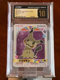 Pokemon Mimikyu #16 Marumiya Japanese CGC 10 Pristine - Image 3