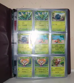 Pokemon TCG Temporal Forces Master Base Set Complete in Binder - Image 1