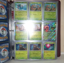 Pokemon TCG Temporal Forces Master Base Set Complete in Binder - Image 4