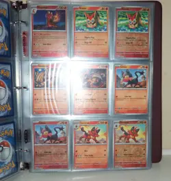 Pokemon TCG Temporal Forces Master Base Set Complete in Binder - Image 5