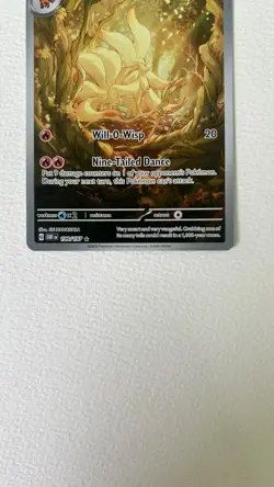 Ninetales 199/197 SV03: Obsidian Flames Holo Pokemon TCG NM Full Art - Image 4