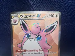 Pokemon TCG Wigglytuff EX Scarlet & Violet Holo Ultra Rare - Image 2