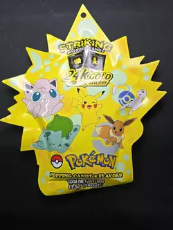 Pokemon 24K GOLD Striking Popping Candy Pack - NEW - Image 1
