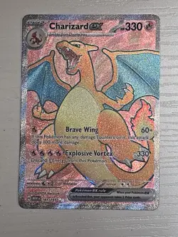Charizard ex 183/165 Holo - Pokemon SV: Scarlet & Violet 151 - NM - Image 1
