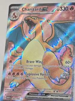 Charizard ex 183/165 Holo - Pokemon SV: Scarlet & Violet 151 - NM - Image 2