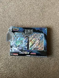 Pokemon Ice Rider Calyrex VMax League Battle Deck NEW-Damaged Box 820650850424 - Image 1