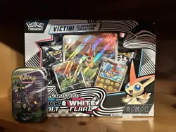 Pokemon TCG: Scarlet & Violet - Victini Illustration Collection PLUS mini tin - Image 1