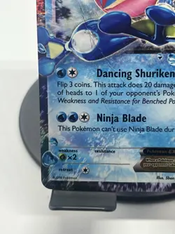 Pokemon TCG Ash-Greninja EX XY133 XY Promo DMG - Image 5
