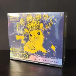 SV Surging Sparks Pokemon Center Elite Trainer Box PC ETB Sealed In Case Pikachu - Image 1