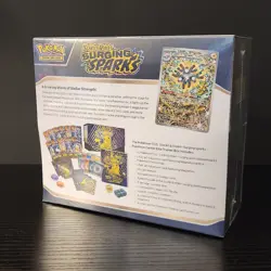 SV Surging Sparks Pokemon Center Elite Trainer Box PC ETB Sealed In Case Pikachu - Image 2