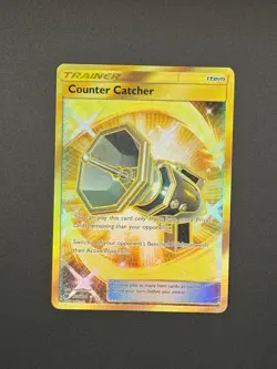 Pokemon Counter Catcher (Secret) Holo Secret Rare SM - Crimson Invasion 120/111 - Image 1