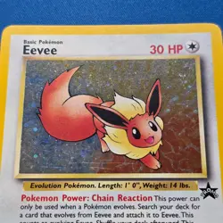 Eevee #11 Black Star Promo Holo Rare Vintage WOTC Pokemon LP - Image 3