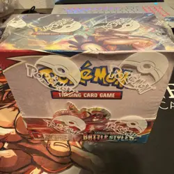 Pokemon Sword & Shield - Battle Styles Booster Box TOP DENTED 820650818189 - Image 1
