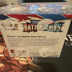 Pokemon Sword & Shield - Battle Styles Booster Box TOP DENTED 820650818189 - Image 3
