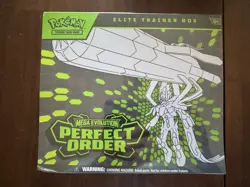 Pokemon TCG Mega Evolution Perfect Order Elite Trainer Box ETB New Sealed - Image 1