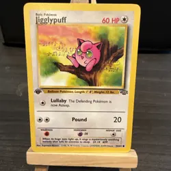 Pokemon Jigglypuff Jungle 1st Edition (54/64) NM - Image 1