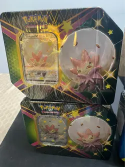 1x Shining Fates V Tin Pokemon Booster Packs Brand NEW Ready to Ship - Image 2