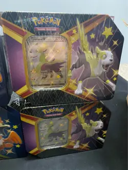 1x Shining Fates V Tin Pokemon Booster Packs Brand NEW Ready to Ship - Image 4