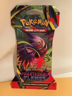 Pokemon Mega Evolution Phantasmal Flames Sleeved Booster Packs 5 Total. - Image 4