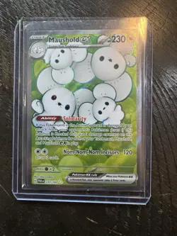 Maushold EX Full Art Ultra Rare Holo 233/182 Pokemon TCG SV04 Paradox Rift - Image 2