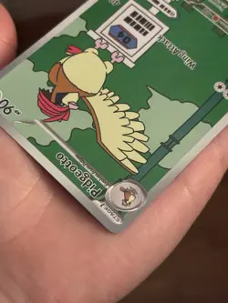 Pidgeotto Illustration Rare Holo 208/197 Obsidian Flames ENG 2023 - Image 3